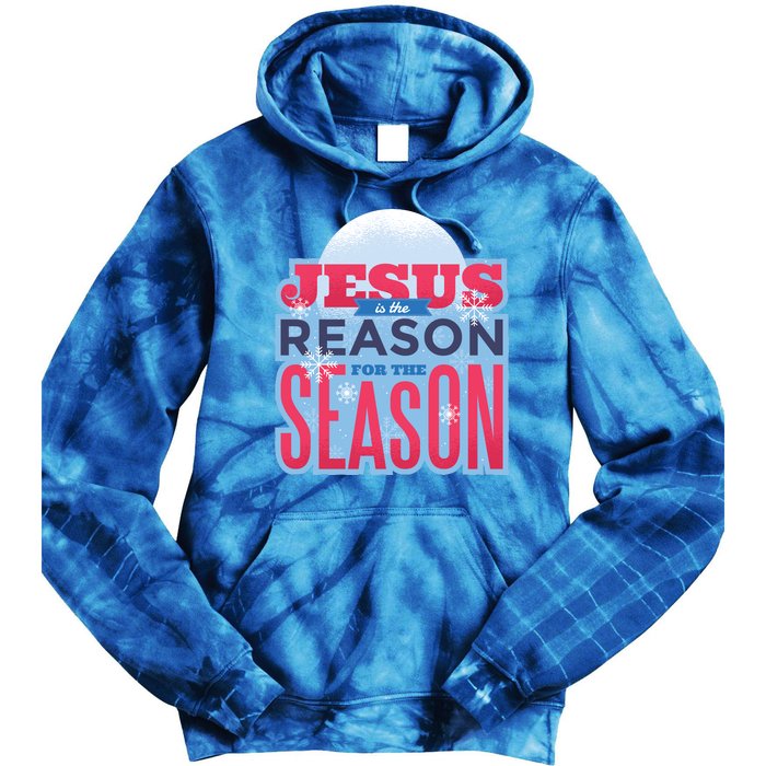 Jesus Is The Reason For The Season Christmas Tie Dye Hoodie