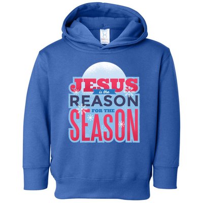 Jesus Is The Reason For The Season Christmas Toddler Hoodie
