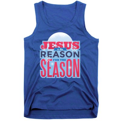 Jesus Is The Reason For The Season Christmas Tank Top