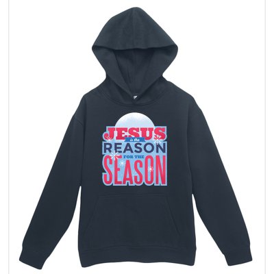 Jesus Is The Reason For The Season Christmas Urban Pullover Hoodie