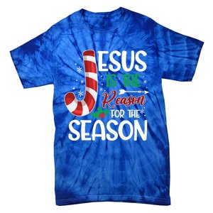 Jesus Is The Reason For The Season Xmas Christian Christmas Gift Tie-Dye T-Shirt