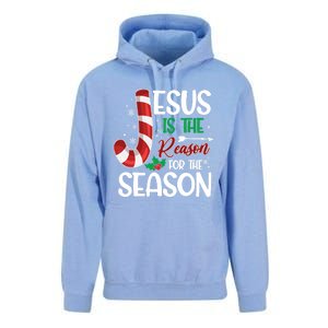 Jesus Is The Reason For The Season Xmas Christian Christmas Gift Unisex Surf Hoodie