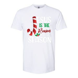 Jesus Is The Reason For The Season Xmas Christian Christmas Gift Softstyle CVC T-Shirt