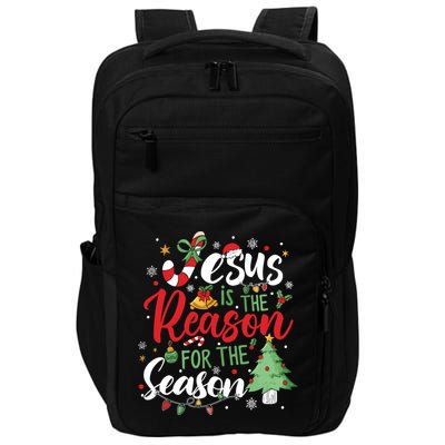 Jesus Is The Reason For The Season Christmas Impact Tech Backpack