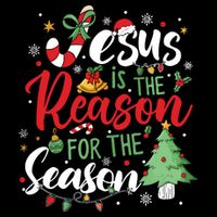 Jesus Is The Reason For The Season Christmas 16 in Basic Backpack