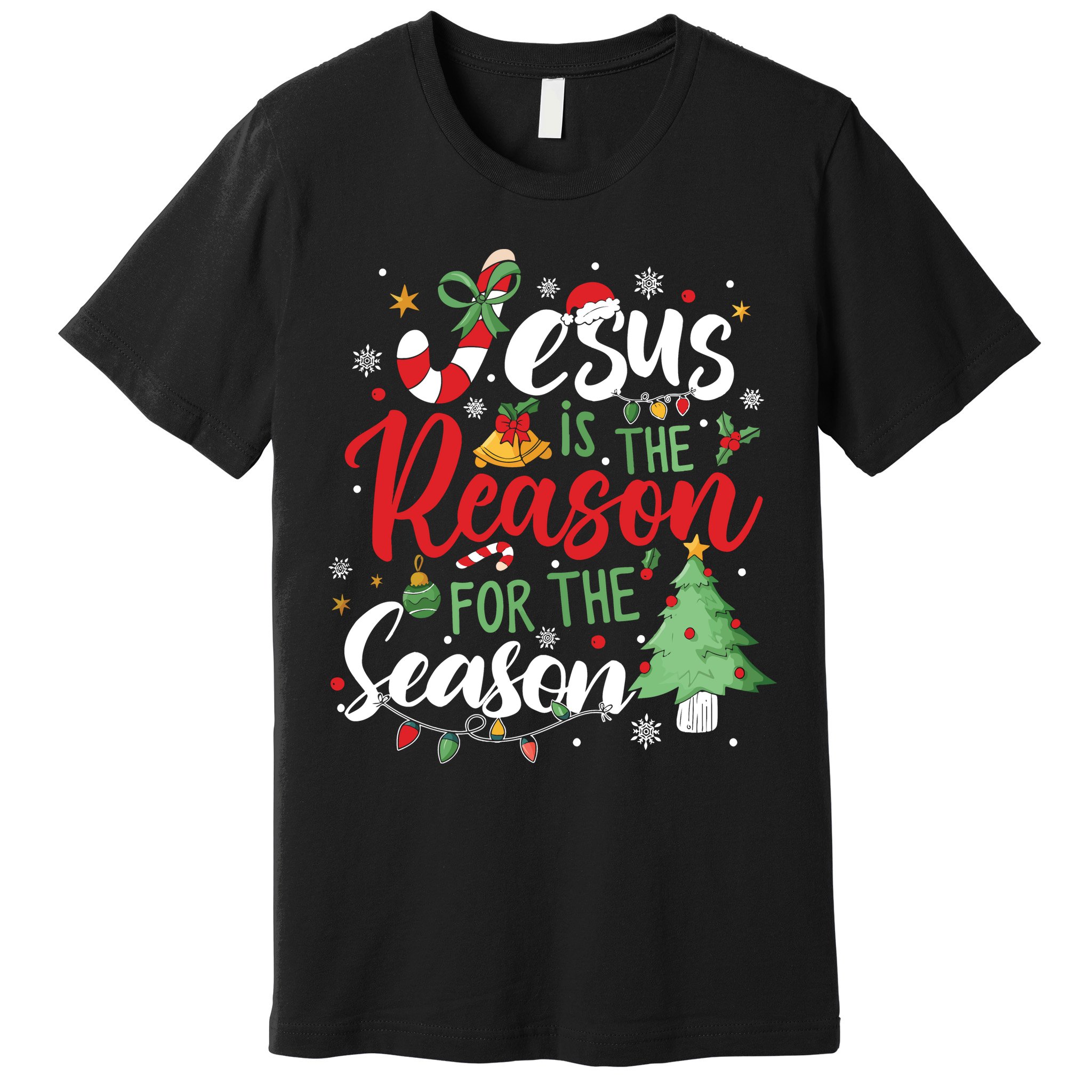 Jesus Is The Reason For The Season Christmas Premium T-Shirt