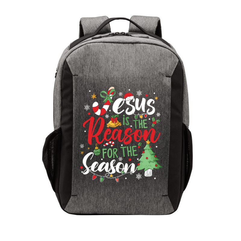 Jesus Is The Reason For The Season Christmas Vector Backpack