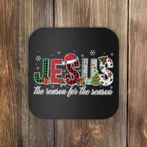 Jesus Is The Reason Jesus Christmas Coaster