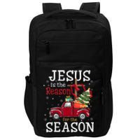 Jesus Is The Reason For The Season Christian Faith Christmas Impact Tech Backpack