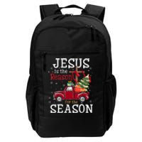 Jesus Is The Reason For The Season Christian Faith Christmas Daily Commute Backpack