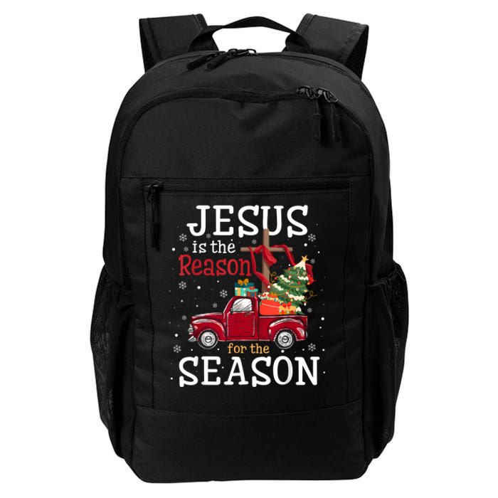 Jesus Is The Reason For The Season Christian Faith Christmas Daily Commute Backpack