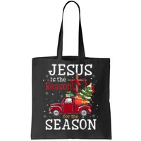 Jesus Is The Reason For The Season Christian Faith Christmas Tote Bag