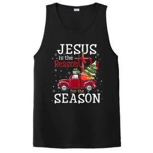 Jesus Is The Reason For The Season Christian Faith Christmas PosiCharge Competitor Tank