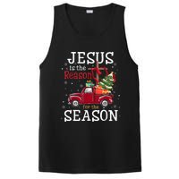 Jesus Is The Reason For The Season Christian Faith Christmas PosiCharge Competitor Tank