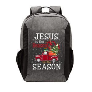 Jesus Is The Reason For The Season Christian Faith Christmas Vector Backpack