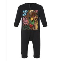 Jesus Is The Reason Tis The Season Infant Fleece One Piece