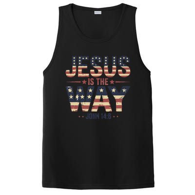 Jesus Is The Way John 146 Christian Pride PosiCharge Competitor Tank