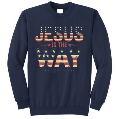 Jesus Is The Way John 146 Christian Pride Sweatshirt