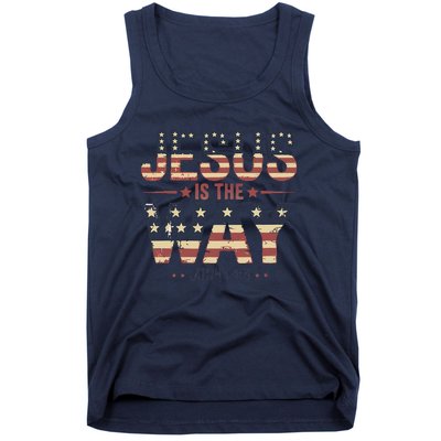 Jesus Is The Way John 146 Christian Pride Tank Top