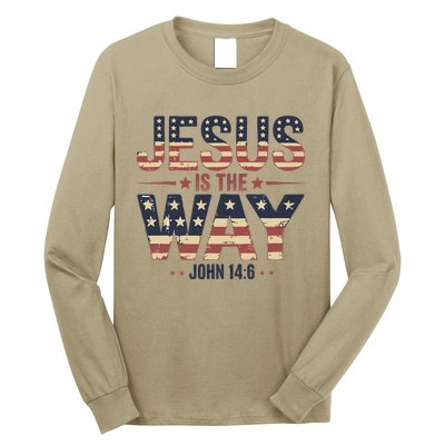 Jesus Is The Way John 146 Christian Pride Long Sleeve Shirt