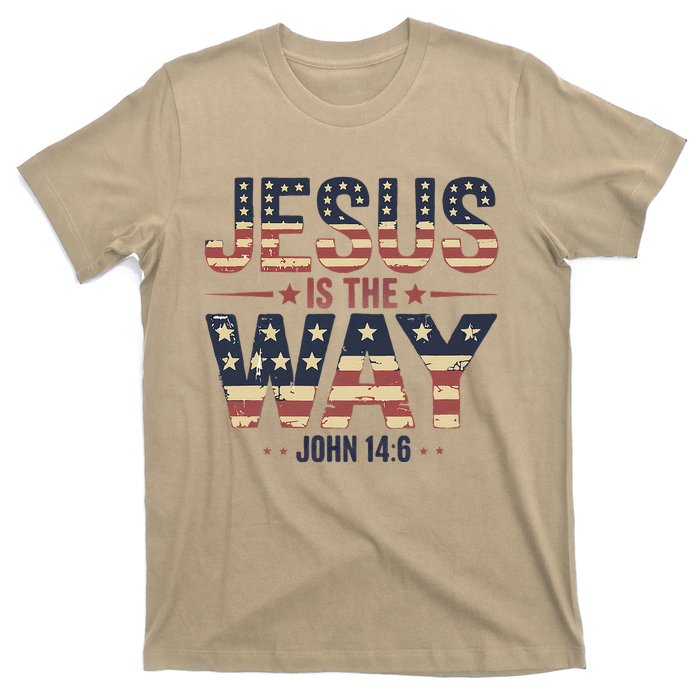 Jesus Is The Way John 146 Christian Pride T-Shirt