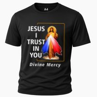Jesus I Trust In You Divine Mercy Catholic Christian Cooling Performance Crew T-Shirt