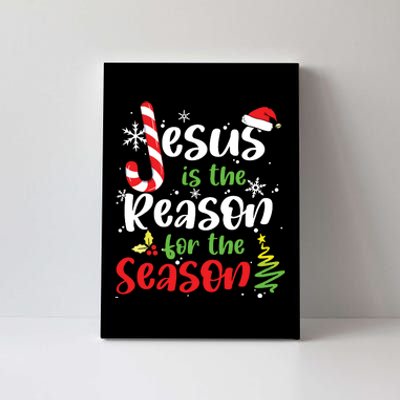 Jesus Is The Reason For The Season Christian Faith Christmas Canvas