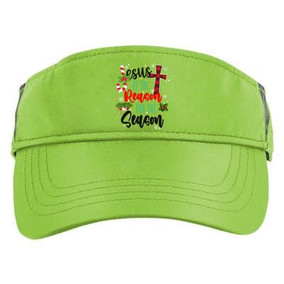 Jesus Is The Reason For The Season Holiday Christmas Adult Drive Performance Visor