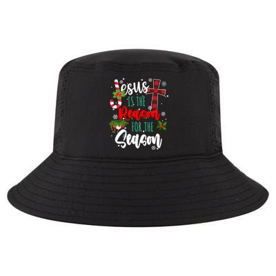 Jesus Is The Reason For The Season Holiday Christmas Cool Comfort Performance Bucket Hat