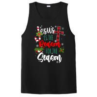 Jesus Is The Reason For The Season Holiday Christmas PosiCharge Competitor Tank