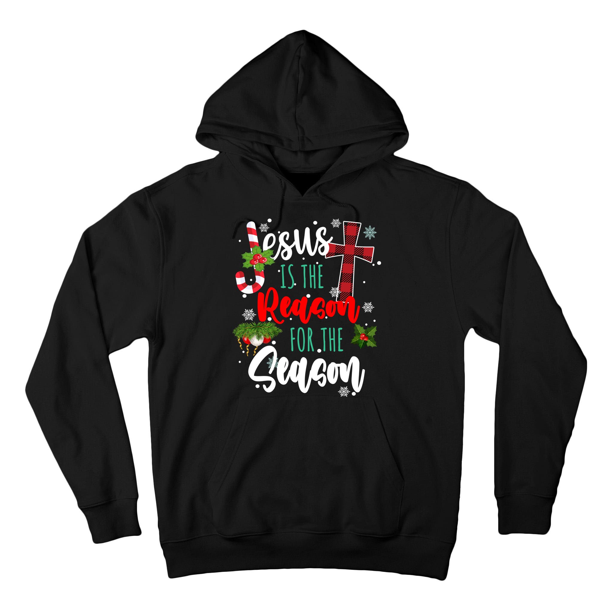 Jesus Is The Reason For The Season Holiday Christmas Tall Hoodie