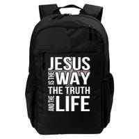 Jesus Is The Way The Truth And The Life Gift Backpack