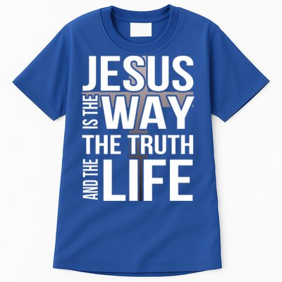 Jesus Is The Way The Truth And The Life Gift Tall T-Shirt
