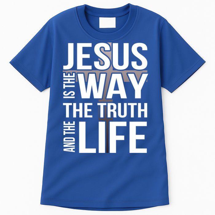 Jesus Is The Way The Truth And The Life Gift Tall T-Shirt