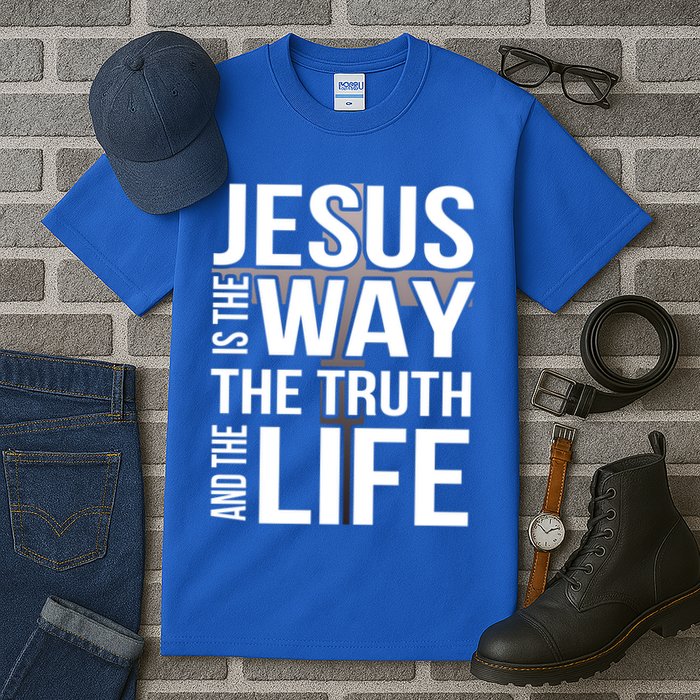 Jesus Is The Way The Truth And The Life Gift Tall T-Shirt