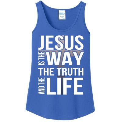 Jesus Is The Way The Truth And The Life Gift Ladies Essential Tank