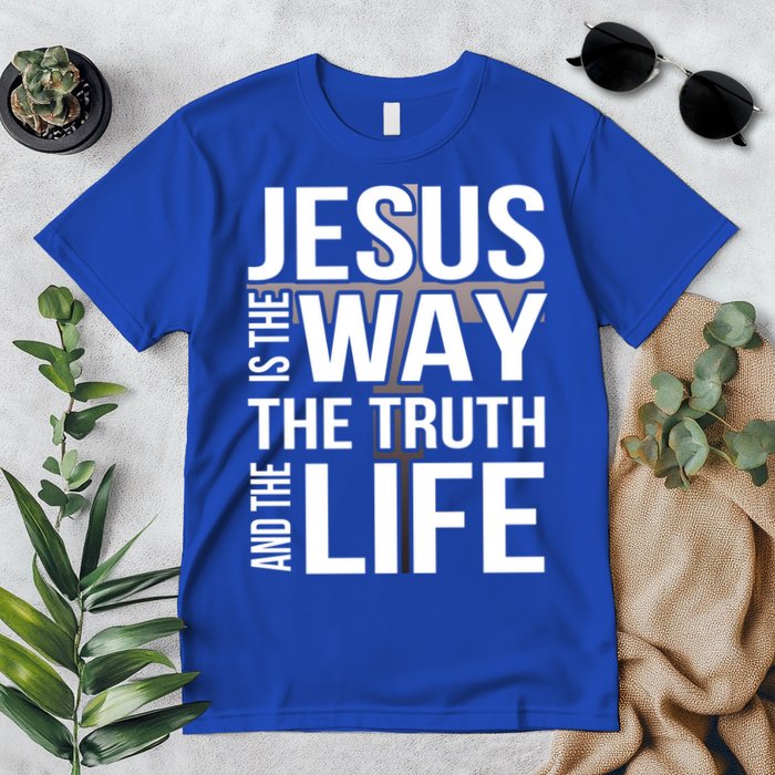 Jesus Is The Way The Truth And The Life Gift Premium T-Shirt
