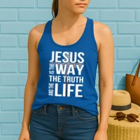 Jesus Is The Way The Truth And The Life Gift Womens Tank Top