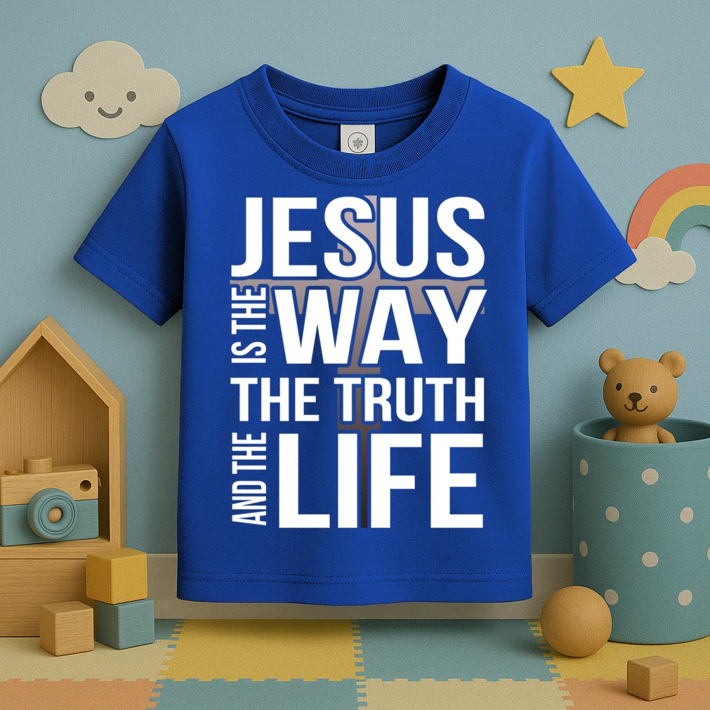 Jesus Is The Way The Truth And The Life Gift Toddler T-Shirt