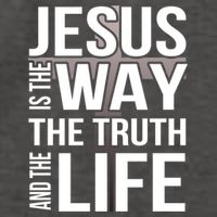 Jesus Is The Way The Truth And The Life Gift Vector Backpack