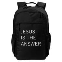 Jesus Is The Answer Backpack