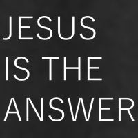 Jesus Is The Answer Adult Drive Performance Visor