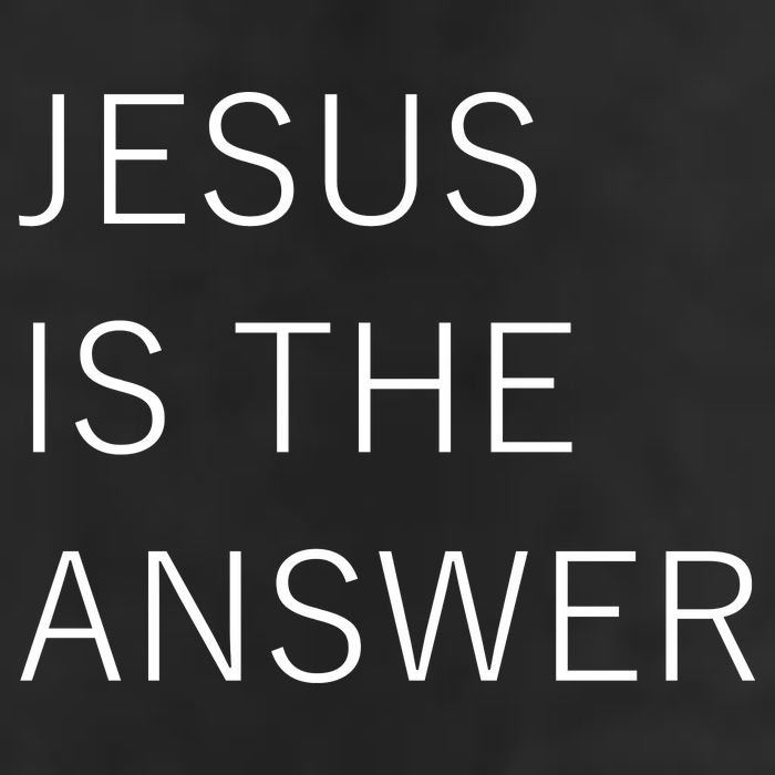 Jesus Is The Answer Adult Drive Performance Visor