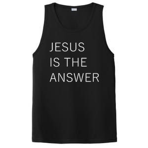 Jesus Is The Answer PosiCharge Competitor Tank