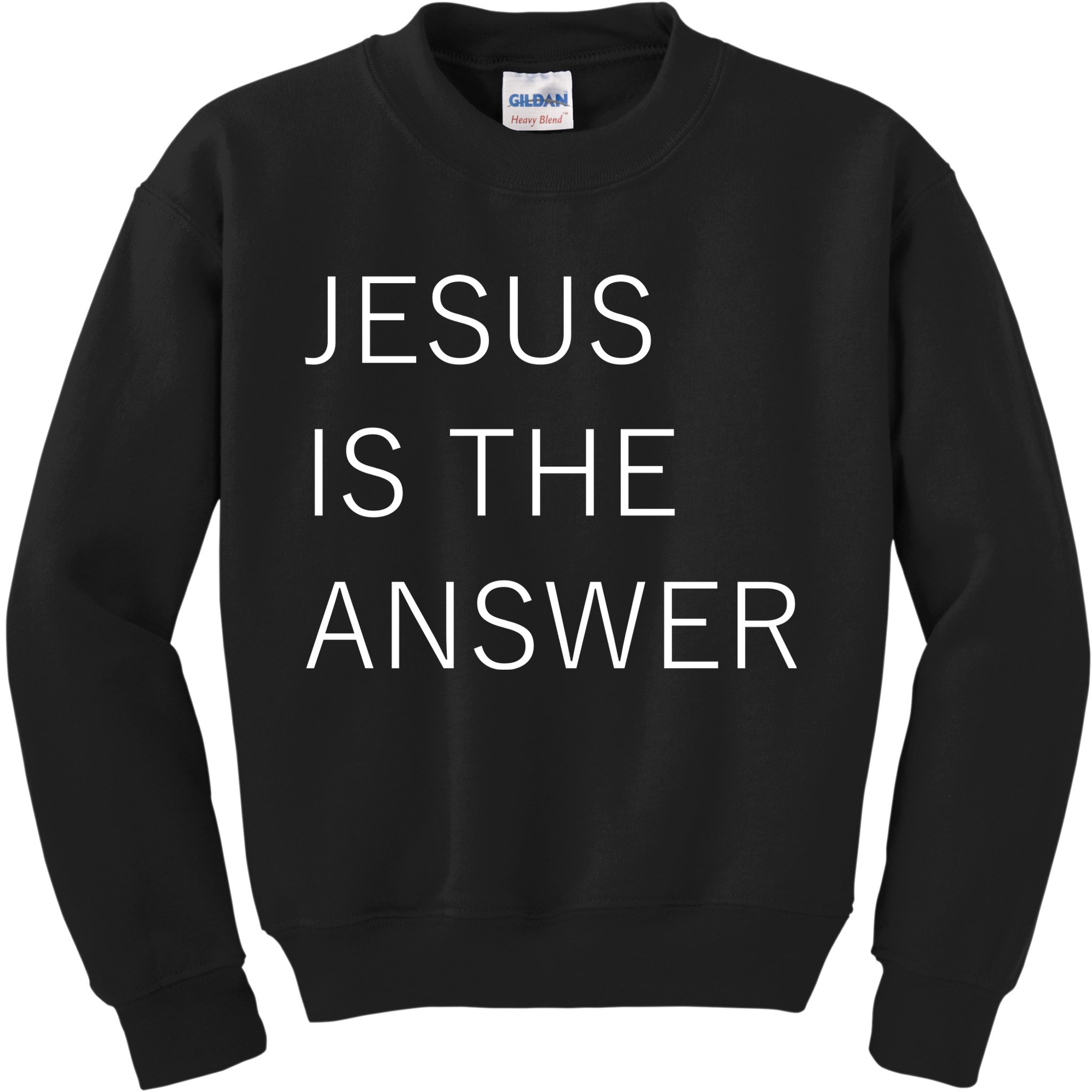 Jesus Is The Answer Kids Sweatshirt