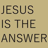 Jesus Is The Answer Cooling Performance Crew T-Shirt