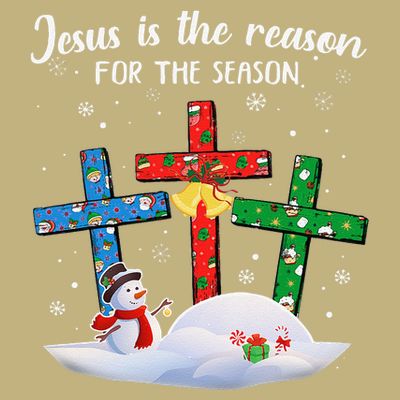 Jesus Is The Reason For The Season Christian Christmas Xmas T-Shirt