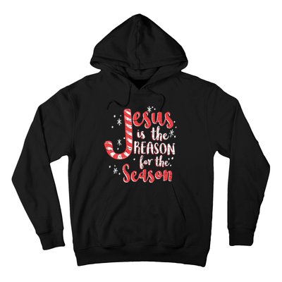 Jesus Is The Reason For Season Family Christmas Christian Hoodie