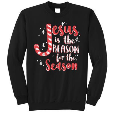 Jesus Is The Reason For Season Family Christmas Christian Sweatshirt