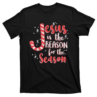 Jesus Is The Reason For Season Family Christmas Christian T-Shirt